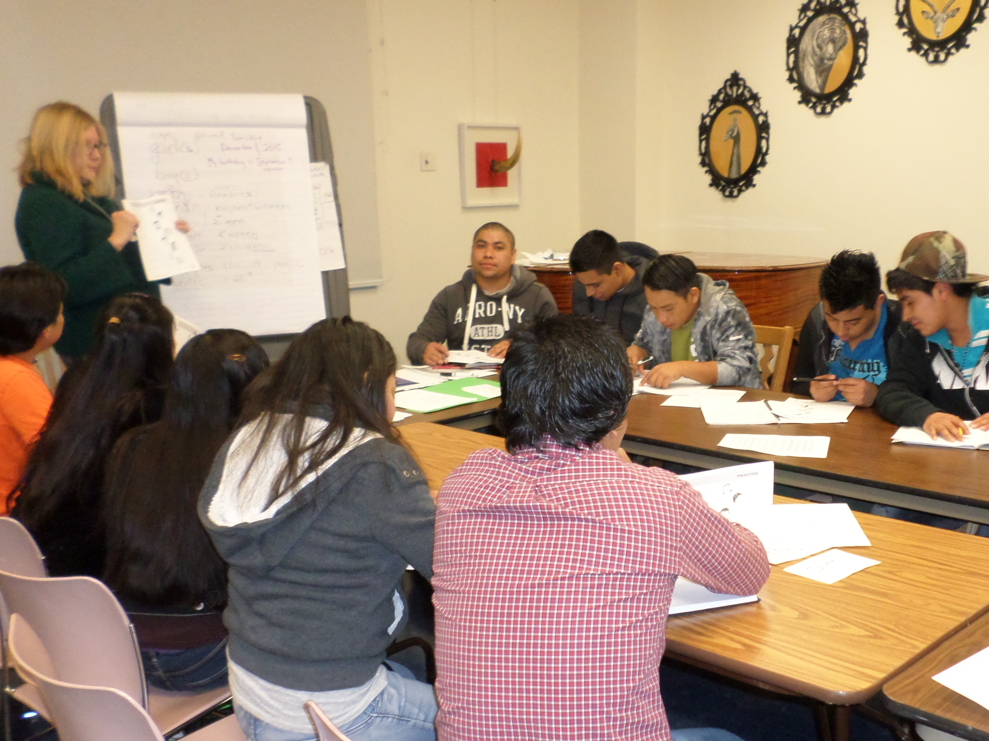 ESL Classes Bursting At The Seams Community Of Friends In Action